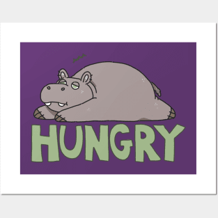 Hungry Hippo Posters and Art